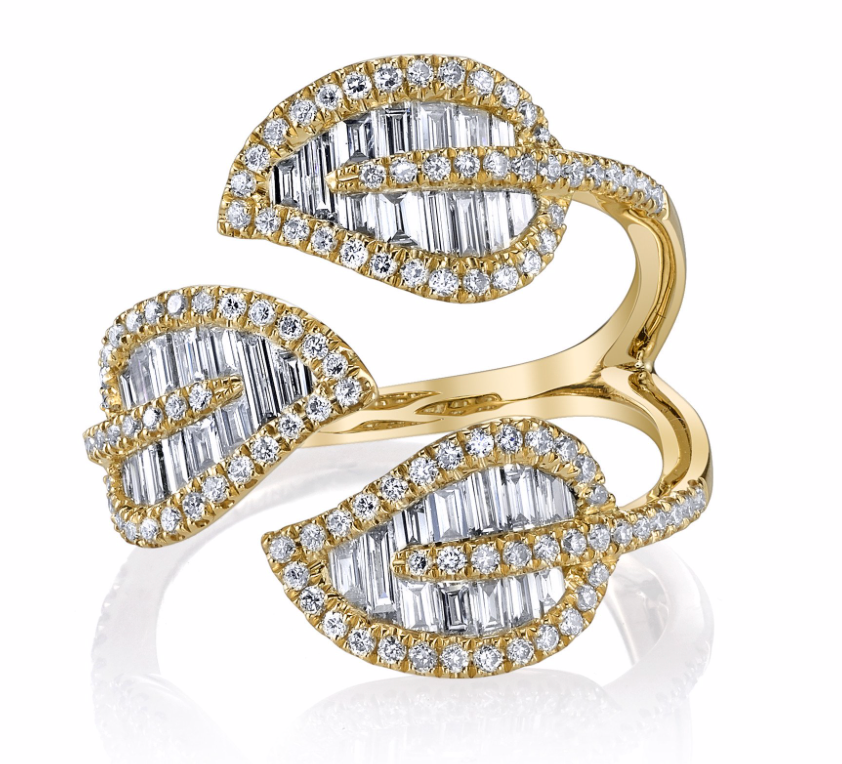Tri Leaf Ring - Millo Jewelry