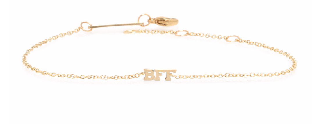 14kt Gold Itty Bitty BFF Bracelet - Millo Jewelry