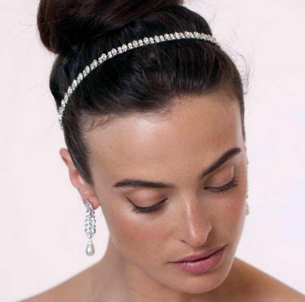 Crystal Studded Bandeaux - Millo Jewelry