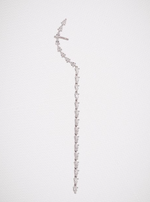 Load image into Gallery viewer, Long Crystal Drop Crawler - Millo Jewelry
