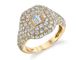 Load image into Gallery viewer, PAVE DIAMOND PINKY RING - Millo Jewelry