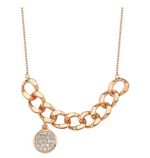 Load image into Gallery viewer, Chain Necklace with Circular Pendant - Millo Jewelry