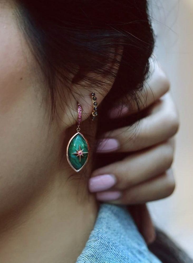 Micro Eyecon Earrings - Millo Jewelry