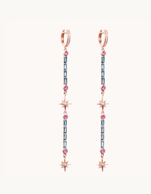 Double Wand Earrings - Millo Jewelry