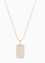 Load image into Gallery viewer, Diamond Dogtag - Millo Jewelry
