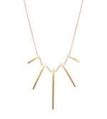 Load image into Gallery viewer, Beat Necklace Plain Gold- Rose Gold - Millo Jewelry
