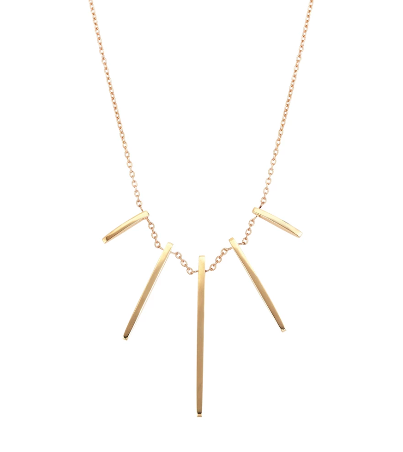 Beat Necklace Plain Gold- Rose Gold - Millo Jewelry