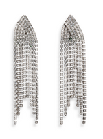 Load image into Gallery viewer, Jordyn Earring- Crystal - Millo Jewelry
