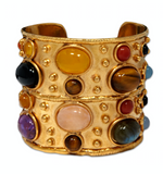 Load image into Gallery viewer, Gemstone Large Cuff - Millo Jewelry
