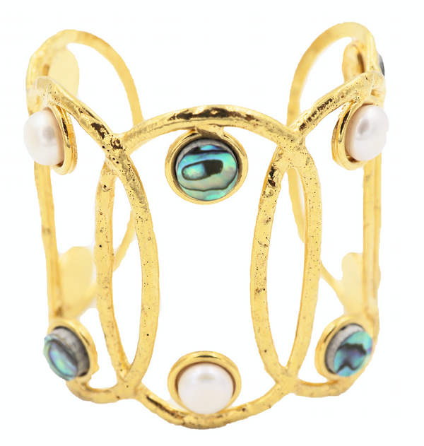 Jackie Open Cuff - Millo Jewelry
