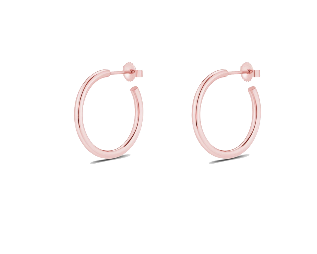 2cm Hollow Hoops - Millo Jewelry