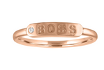 Load image into Gallery viewer, The Twiggy - Skinny Signet &quot;BOSS&quot; (Diamond) - Millo Jewelry
