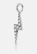 Load image into Gallery viewer, Diamond Lightning Bolt Charm - Millo Jewelry