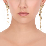 Load image into Gallery viewer, Python Asymmetrical Drop Earrings - Millo Jewelry
