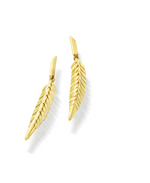 Load image into Gallery viewer, Feather Earrings, Small - Millo Jewelry

