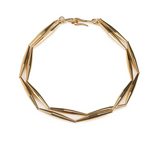 Load image into Gallery viewer, HELIA DUO CHAIN NECKLACE IN GOLD - Millo Jewelry