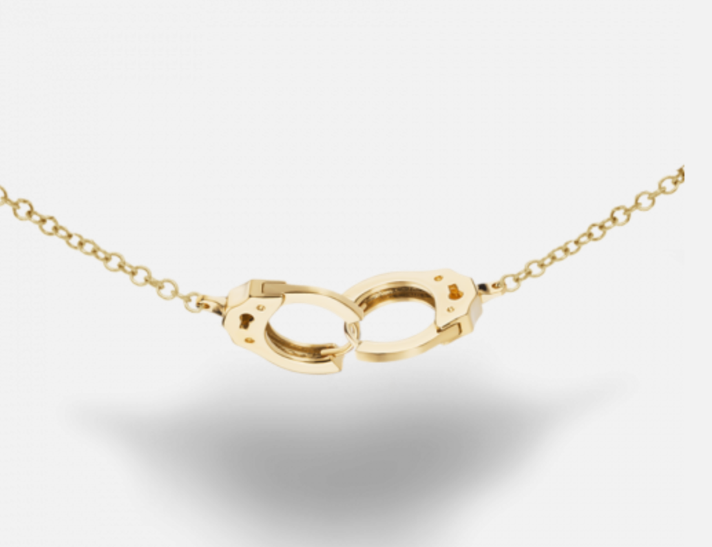 Handcuff hotsell necklace cartier