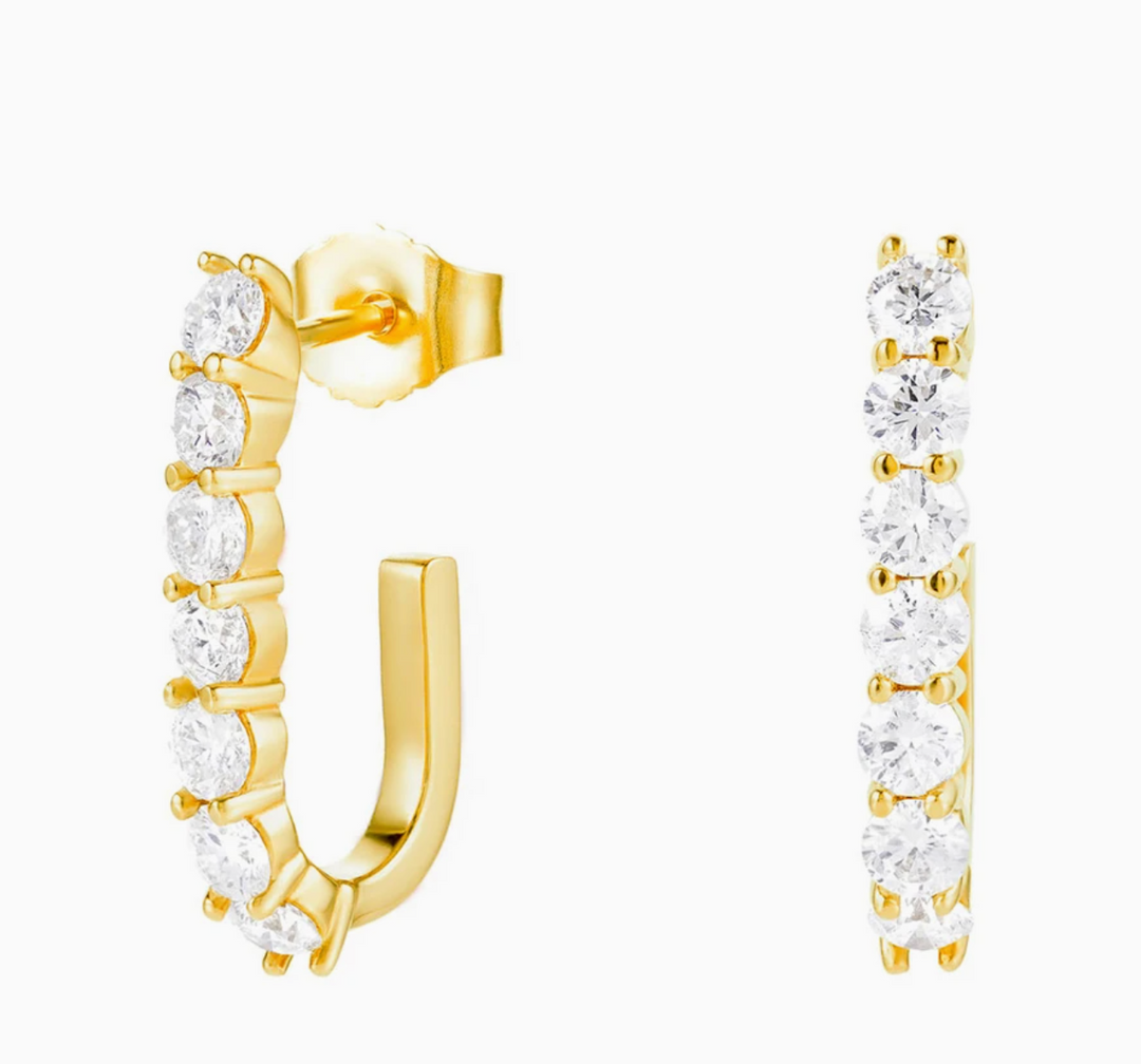 Sparkler Pin Earrings - Millo Jewelry