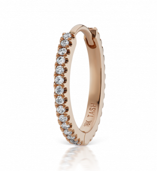 11mm Diamond Eternity Ring - Millo Jewelry