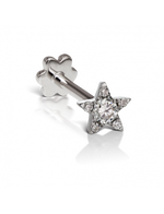 Load image into Gallery viewer, 4.5 Diamond Star Threaded Stud - Millo Jewelry
