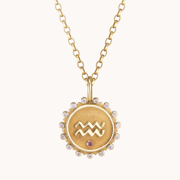 Aquarius Pendant Necklace - Millo Jewelry