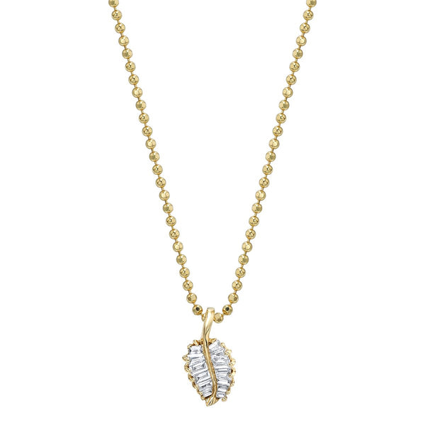 Anita Ko Leaf Necklace